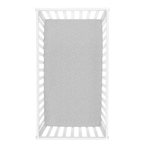 Paquete de 2 Sábanas Ajustables de Microfibra para Cuna, Se Adapta a Colchón Cuna Estándar Celestial Foto 2 de 4