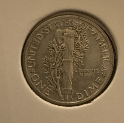 1943 Mercury Dime “IN COD WE TRUST” Mint Error 90% Silver Full