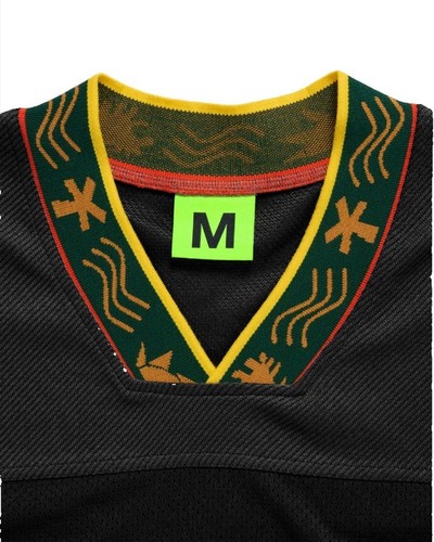 Supervsn Slauson Los Angeles Football Mesh Trikot M schwarz Jacquard 35-SU243002 - Bild 3 von 4