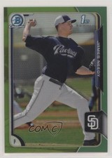 2015 Bowman Chrome Prospects Green Refractor 12/99 James Needy #BCP60 g9j