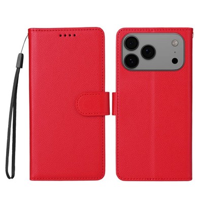 For iPhone 17e 16e 15 14 13 12 11 Pro Max XR 8 7 Wallet Case Flip Leather Cover