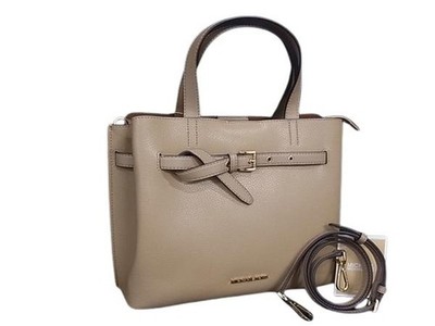 MICHAEL KORS Emilia Handtasche 35H0GU5S7T Camel Leder Damen 2-Wege Gürtel