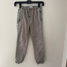 Boden Boys Joggers Camo Cargo Pockets Elastic Waist Drawstring Pants Size 9Y