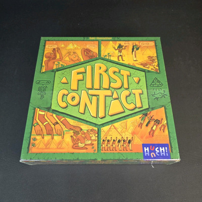 First Contact HUCH 2019 Ägypten Brettspiel Cosmo Drome Game Sammler RAR NEU