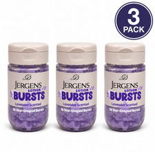 Jergens Lotion Bursts Lavender Scented Star-Shaped Bursts 38 Count 3 Pack Bundle