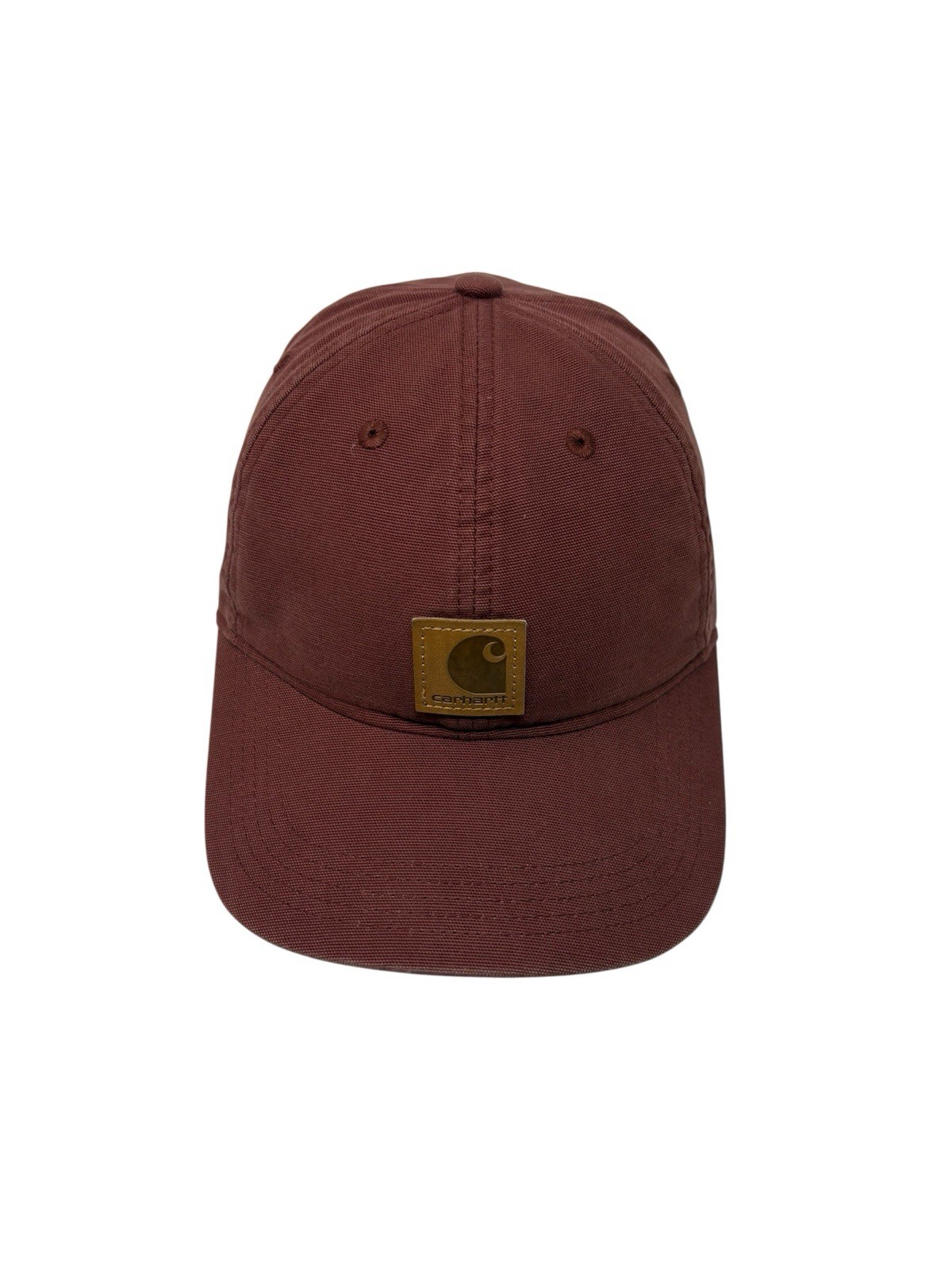 Carhartt Strapback Square Patch Hat Cap Chestnut … - image 2