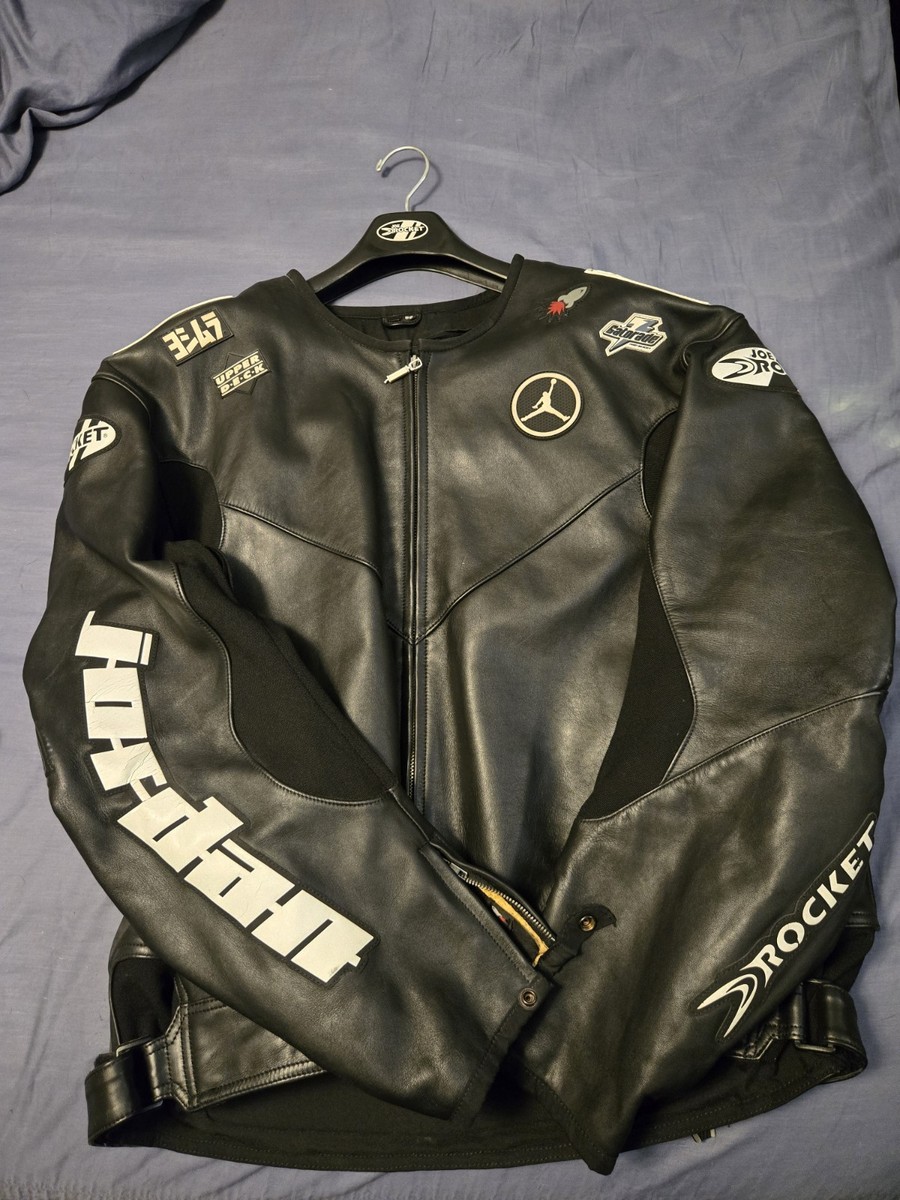 マイケル・ジョーダン レザージャケットXXL Joe Rocket, Michael Jordan Leather Motorcycle Jacket 56 XXL