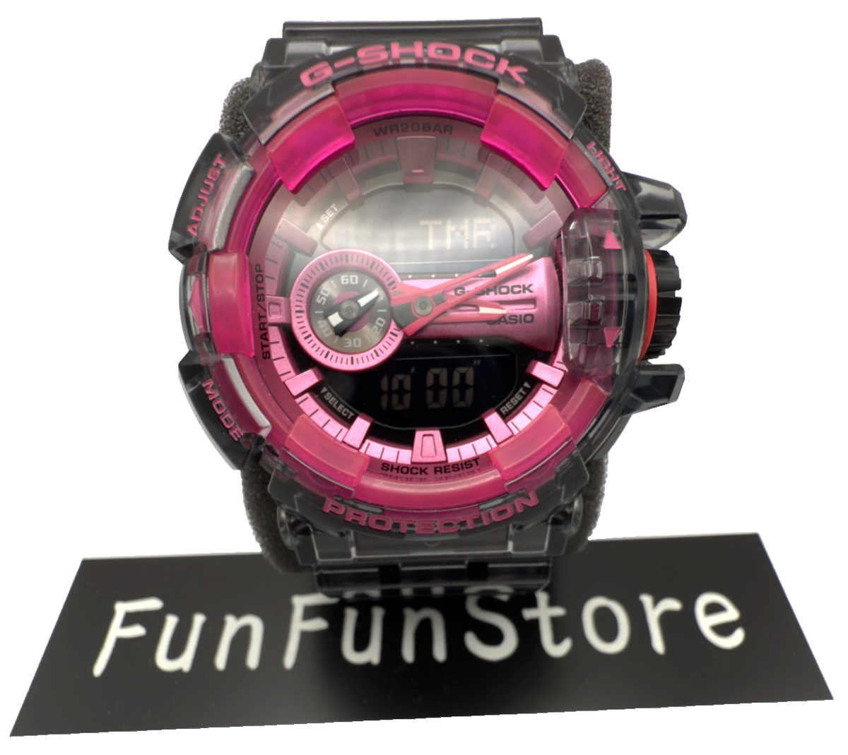 つ*じ様 【ジャンク品】CASIO G-SHOCK　GA-400SK　カシオ　ジ CASIO G SHOCK GA-400SK Limited Model Pink Analog Digital Mens