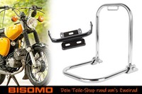 GepäCkträGer Langer StüTzbüGel Verchromt + Schutzblechhalter Simson S50 S51 S70