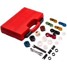 22pcs  A/c Fuel Transmission Oil Cooler Line Disconnect Tool Kits For Ford New