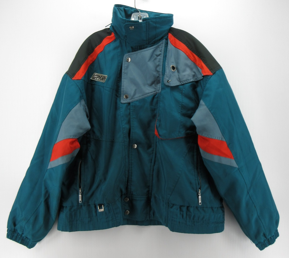 VINTAGE Spyder Jacket Men XL Blue Ski Snow Coat 90s Alpine Web