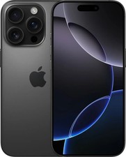 Apple iPhone 16 Pro 128GB Schwarz (Black Titanium) Neu OVP Differenzbesteuert