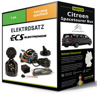 Elektrosatz 7-Pol Spezifisch für Citroen Spacetourer Bus 06.2016-Jetzt Inkl. EBA