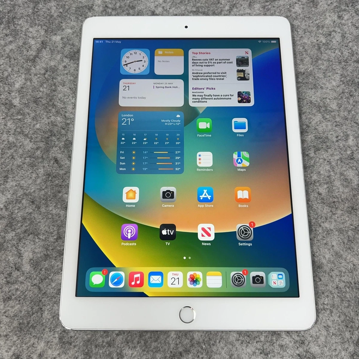 Apple iPad 5th Generation 128GB Tablets & eBook Readers for sale