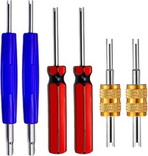 6Pcs A/C R12 R134 Schrader Valve Stem Core Remover Tool HVAC Air Conditioner Kit