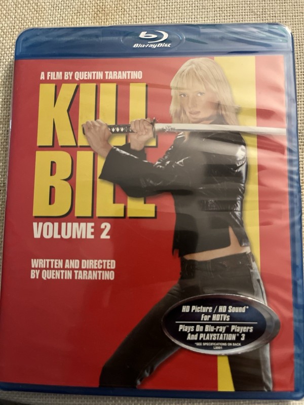 Kill Bill 2 Blu-ray Brand New And Still Sealed