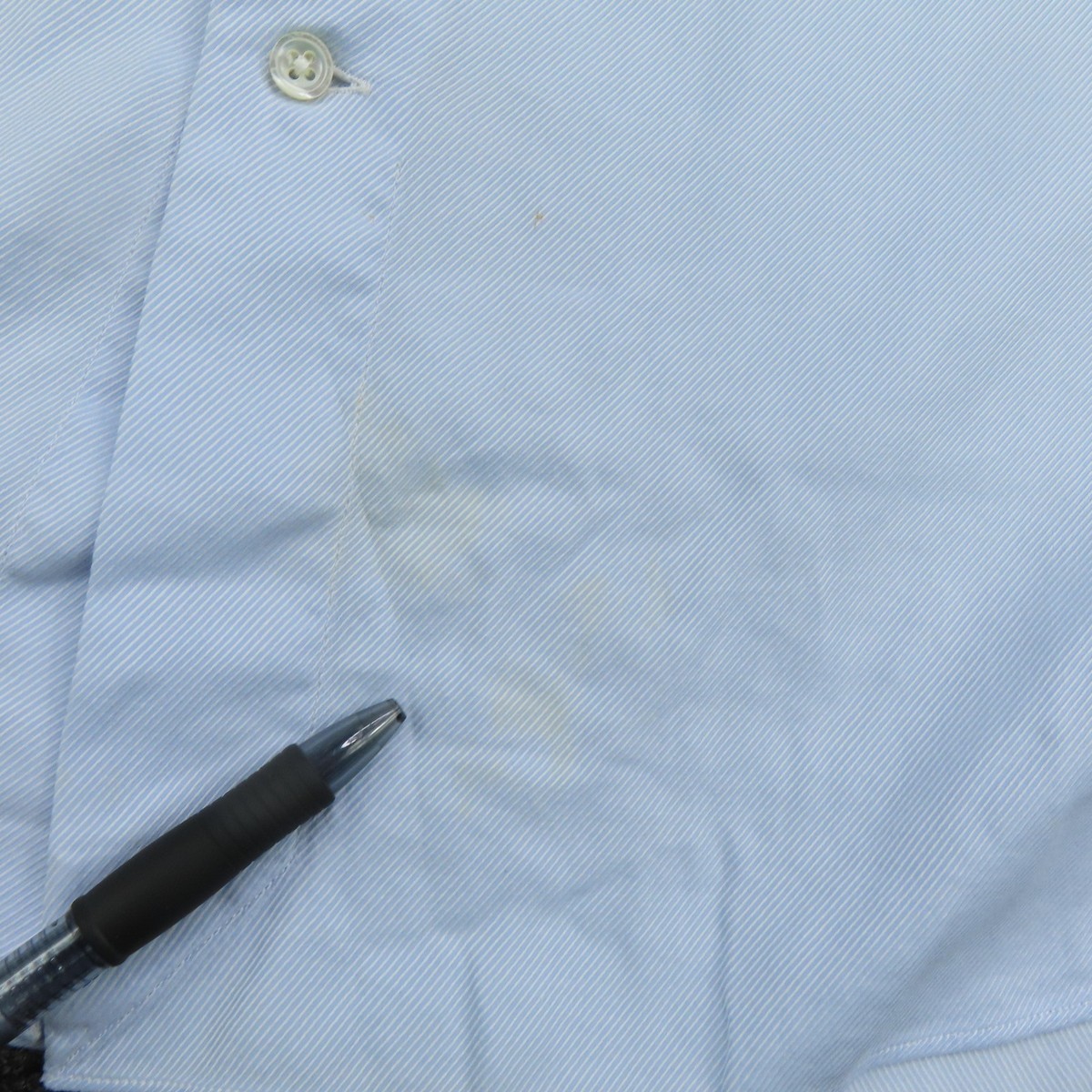 Gritti Styled by Ermenegildo Zegna Dress Shirt Mens 15.5 39 Blue
