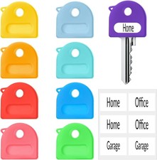 Key Covers Caps, 27 PCS Key Identifiers with Labels, Keys Identifier Caps for Ho