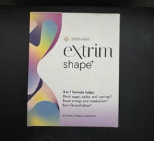 LIFEPHARM Weight Loss Supplement 60 Capsules 3-in-1 Formula Weight Management