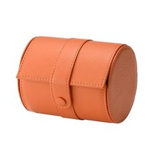 New Miragro Shrink Leather Tie Case Tie Storage Case Men s Cylindrical Shape Bu