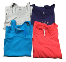 Lot of 4 Fabletics Gaiam & Under Armour Women...