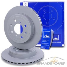 ATE 2x BREMSSCHEIBE Ø253 BELÜFTET VORNE FÜR SUBARU JUSTY 3 1.3 1.5 AB BJ 03