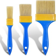 Blue, 3 Pack Paint Brushes Set