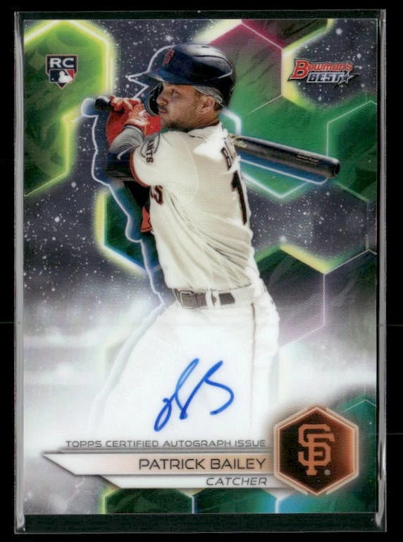 2023 Bowman's Best #B23-PB Patrick Bailey Best of 2023 Auto Giants