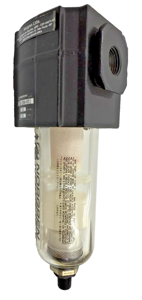 Norgren F73G Excelon Series  F73G-3AN-AT1  Pneumatic Filter 3/8" PTF Auto-Drain - Image 4 of 4