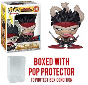 Funko POP! My Hero Academia Hero Killer Stain #636 Convention Exclusive w/ Case | eBay