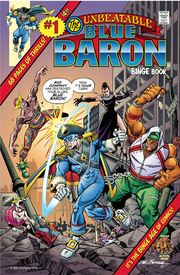 BLUE BARON #1 EVERYTHING OLD IS NEW AGAIN HENRY FRENZ BUSCEMA 2021 NM