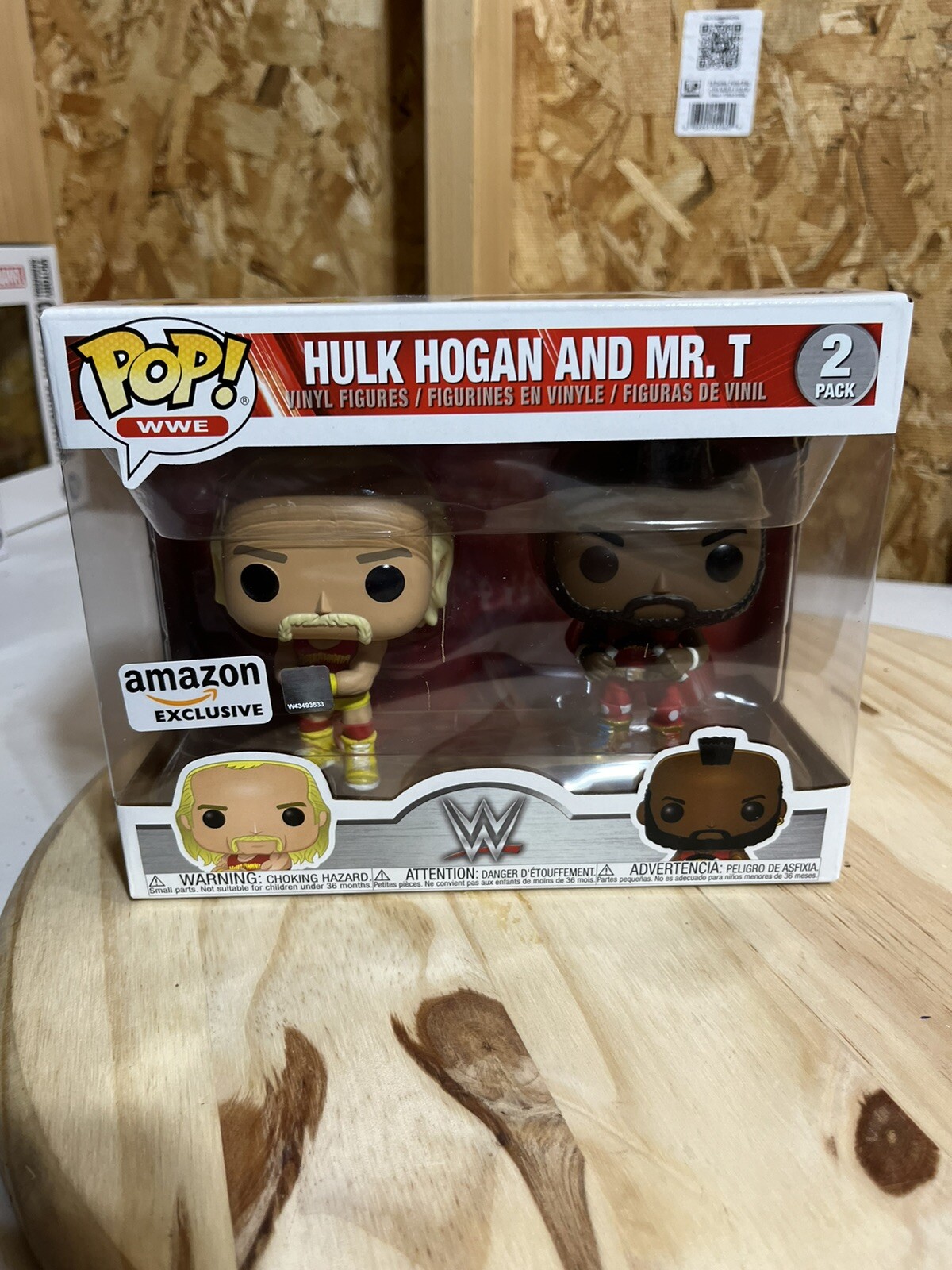 Funko Pop! Wwe - Hulk Hogan &Amp; Mr. T, Hulkamania 2 Pack, Amazon Exclusive