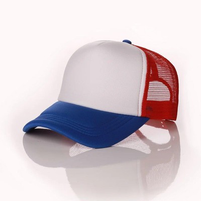 Baseball Cap Adjustable Trucker Hat Personality DIY Women Men