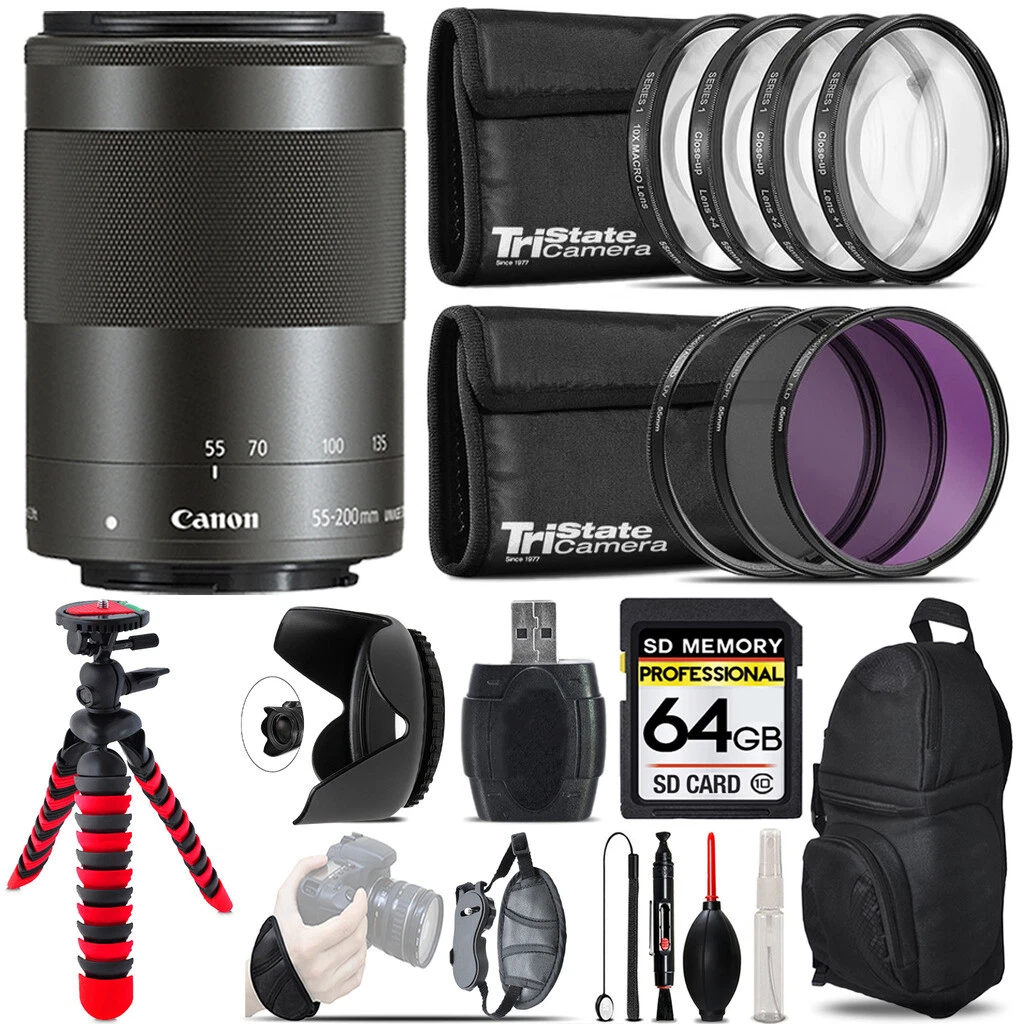 Canon EF-M 55-200mm Camera Lenses for sale | eBay