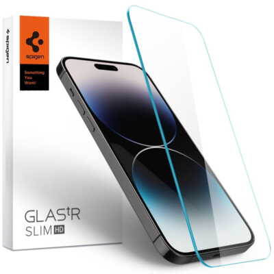Gehärtetes Glas für iPhone 16 Pro Max Spigen Handyglas Displayschutz Hartglas