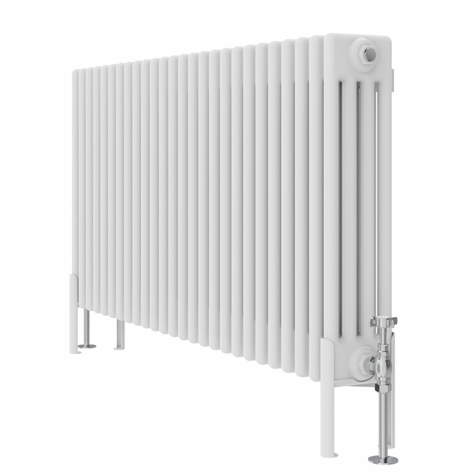 Horizontal Traditional 2 3 4 Column Designer Radiator Cast Iron Style ...