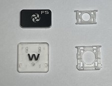 Asus TUF F15  FX506  FX506H  SINGLE LAPTOP REPLACEMENT KEYBOARD KEYS KEYCAPS