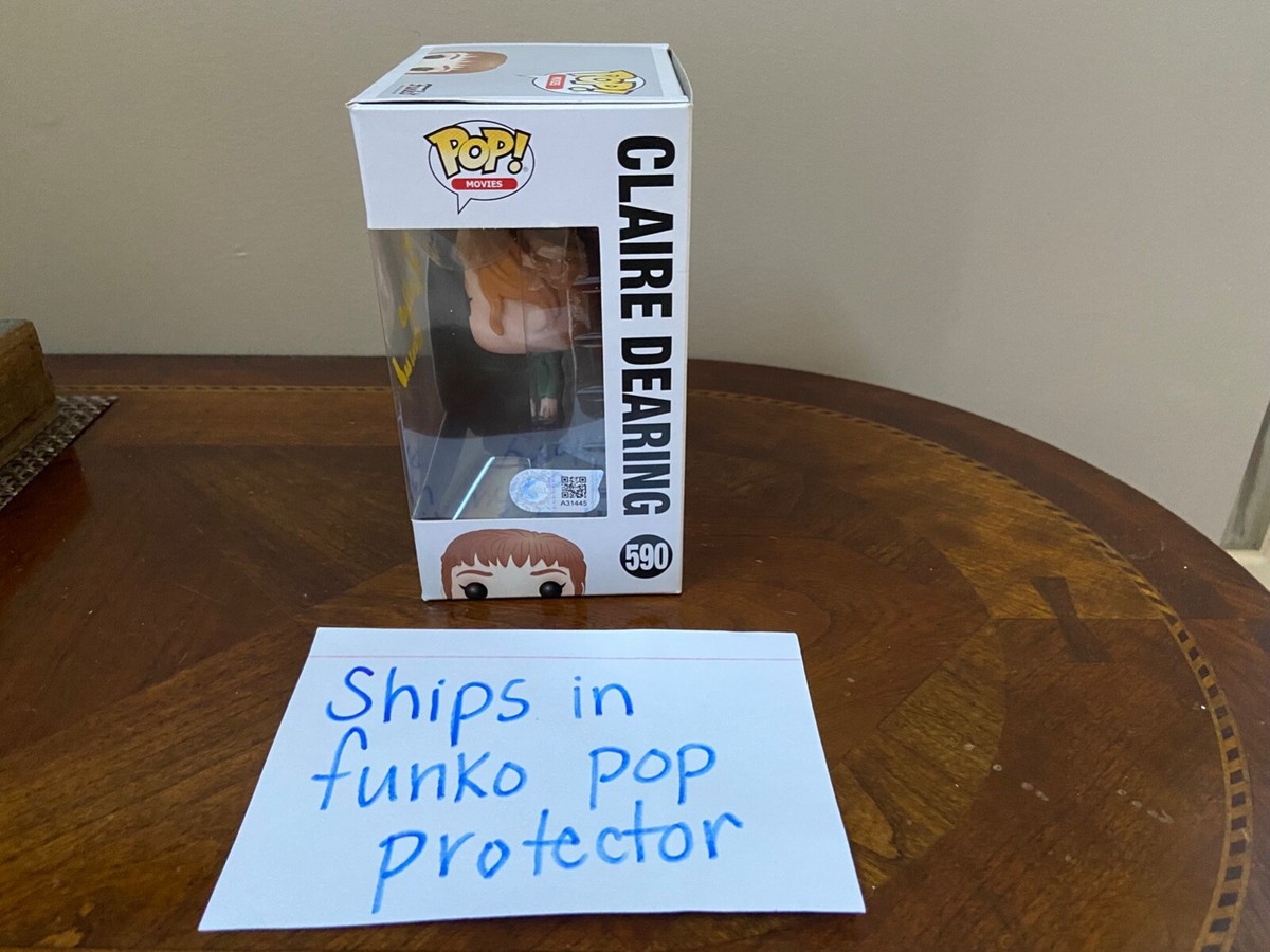 Funko Pop Jurassic World Claire Dearing #590 Signed Bryce Dallas
