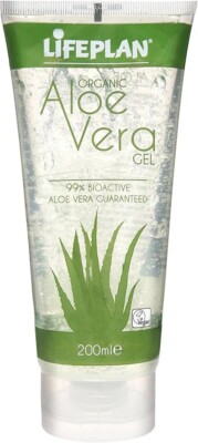 Lifeplan Organic Aloe Vera Gel 200ml - Dry Skin, Sunburn, Stretch Marks |  eBay UK