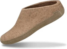 Glerups Unisex Wool Slip-On B-12-00 Sand Brand New