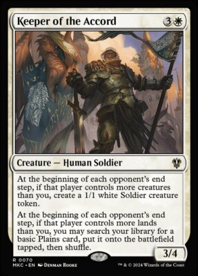 MTG Commander MKM R Keeper of the Accord #0070