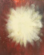 Contemporary abstract composition oil painting