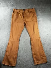 Boohoo Man Jeans Men 40 Tall Slim Rigid Flare Gusset Detail Pants