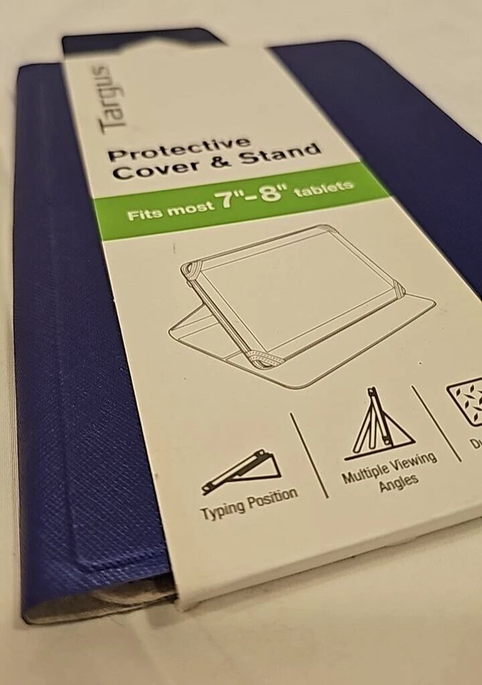 Targus Folio Stand Tablet 7 8 Inch Slim Case for Galaxy Tab 3 4 iPad Mini Purple - Image 3 of 4