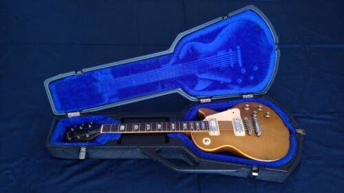 * * * Beautiful 1973 Gibson Goldtop Les Paul Deluxe with Case ! * * * - Afbeelding 1 van 24