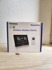 Newentor Wireless Weather Station Indoor/Outdoor Digital Color Display FJ3378 