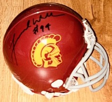 Leonard Williams autograph autographed signed auto USC Trojans mini helmet (JSA)