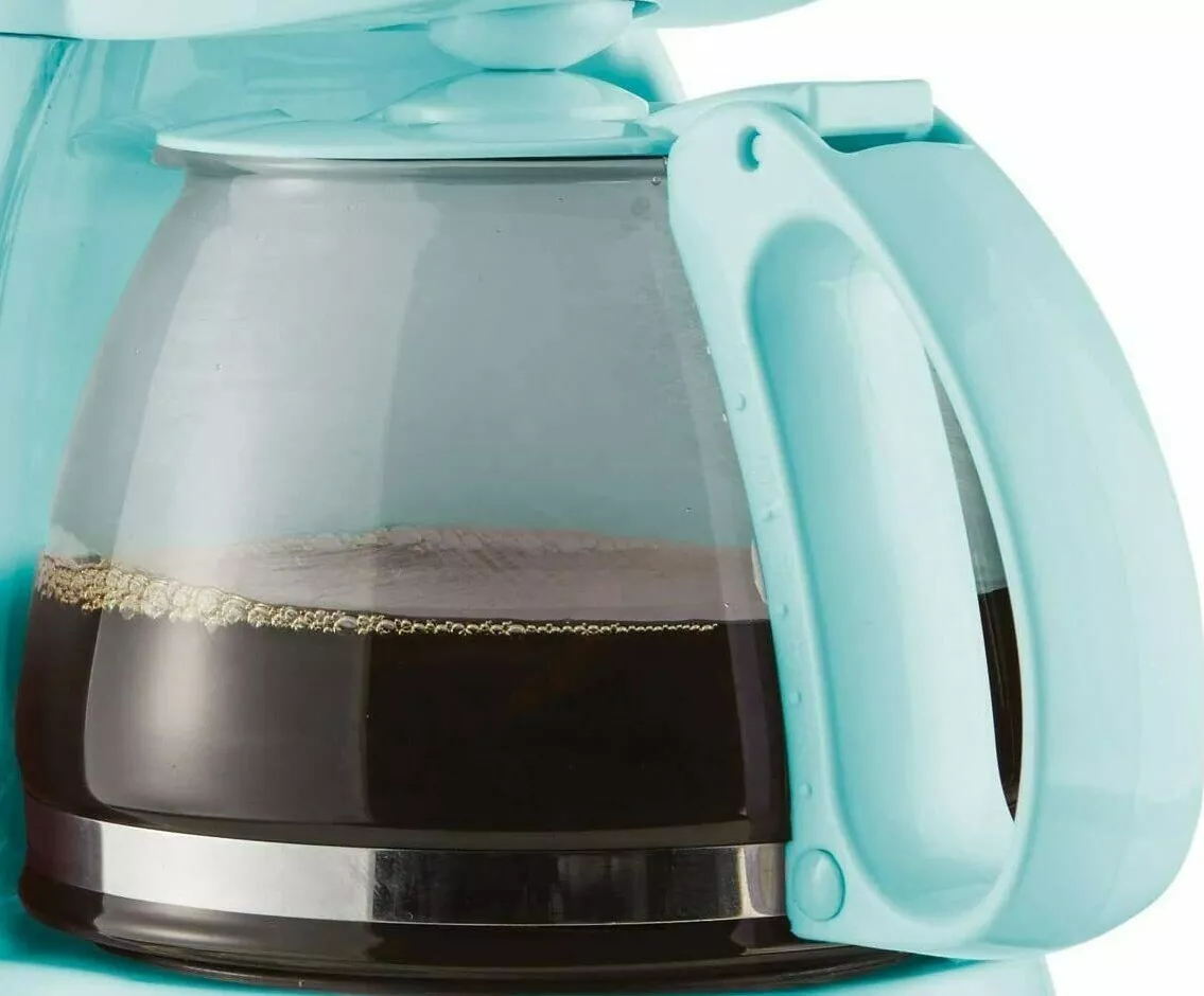 brentwood 4-Cup Blue Residential Drip Coffee Maker in the Coffee