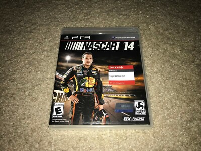 NASCAR 14 (Sony PlayStation 3, 2014) *COMPLETE/TESTED/WORKS!*