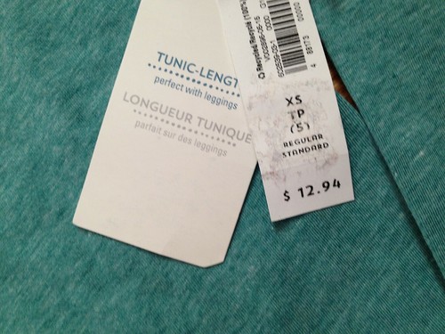 NWT Girl's Old Navy Long Sleeve Green Tunic Shirt-High-Low Bottom - Size XS 5 - Picture 6 of 6